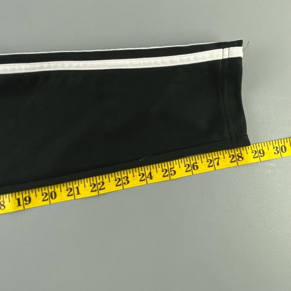 Adidas climacool athletic athleisure black 3 stripe pants sz small - Picture 12 of 14